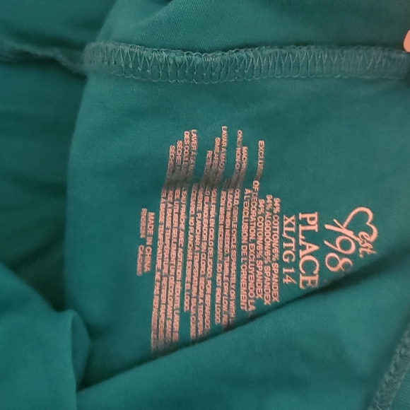 The childrens place 14 top and capri xxl 16 skirt - Picture 2 of 4